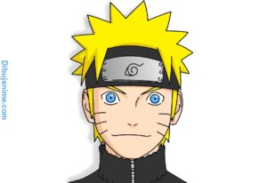 Como dibujar Naruto – tutorial para aprender a dibujar cara paso a paso (anime)